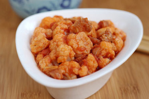 菜花熗西紅柿 菜花熗西紅柿