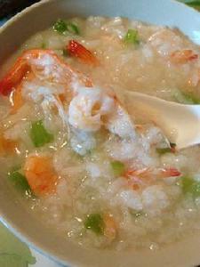 干貝鮮蝦海鮮粥