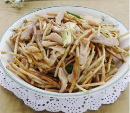 魚腥草炒肉 魚腥草炒肉