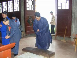 香港道聯湯偉奇主席,梁德華道長蒞臨玄真觀