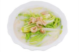 娃娃菜蝦仁湯 娃娃菜蝦仁湯