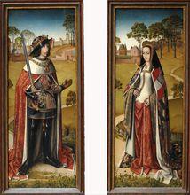 英俊王菲利普與妻子“瘋女王“胡安娜。