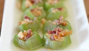 蚝油海米蒸絲瓜 蚝油海米蒸絲瓜