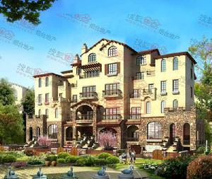 原石灘疊拼別墅