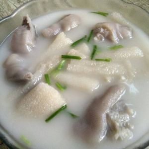 竹蓀豬蹄羹 竹蓀豬蹄羹