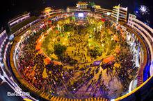 興義步行街：街心花園