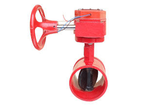 渦輪溝槽信號蝶閥XD381X