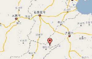 （圖）王莊集鄉在山東省內位置