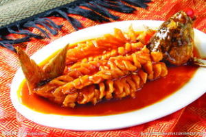 豆豉松鼠魚 豆豉松鼠魚