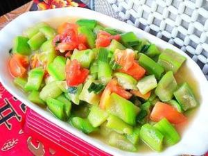 番茄絲瓜丁 番茄絲瓜丁