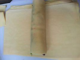 乾豆腐皮卷大蔥 乾豆腐皮卷大蔥