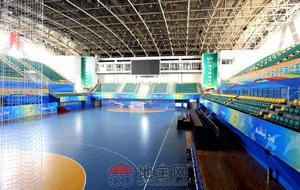 南昌大學前湖校區體育館內景