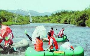 通河縣岔林河漂流