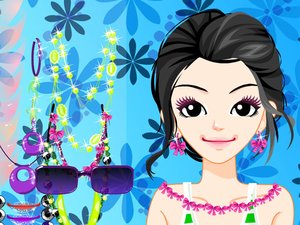 嬌顏綠衫女子 嬌顏綠衫女子