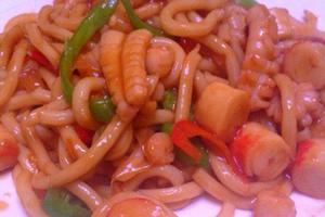 新加坡海鮮炒麵 新加坡海鮮炒麵