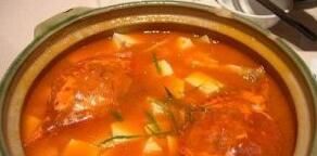 番茄鹹肉豆腐 番茄鹹肉豆腐