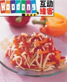 甜椒三絲 甜椒三絲