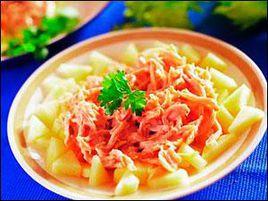 拌青蘋果雞肉絲 拌青蘋果雞肉絲