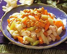 杏仁拌三丁 杏仁拌三丁