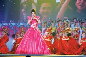 劉媛媛公益活動現場