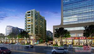 御東灣商業街景圖