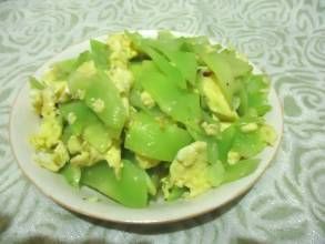 萵筍炒蛋 萵筍炒蛋