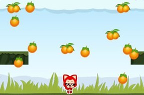 阿狸江南Style接水果