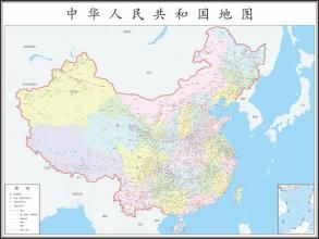 中華人民共和國地圖