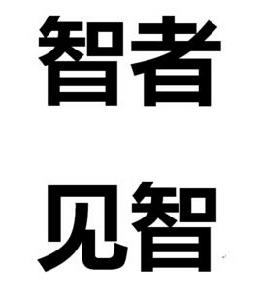 智者見智 智者見智