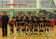 中山大學獲得第四名