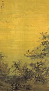 謫仙玩月圖 謫仙玩月圖