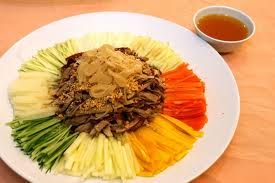 七彩火鴨絲 七彩火鴨絲