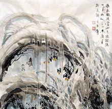 於志學先生作品-春融 68×68 2002年