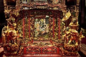 “萬工轎”局部