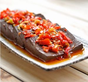 剁椒鴨血豆腐 剁椒鴨血豆腐