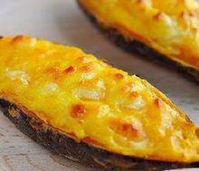 芝士奶油焗紅薯