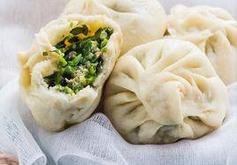 韭菜豬肉包子 韭菜豬肉包子