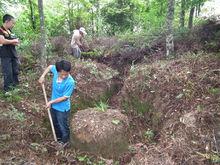 石峰村大坡棟紅軍營連級臨時指揮所遺址