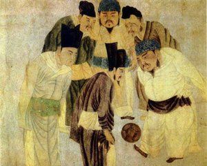 宋太祖蹴鞠圖 宋太祖蹴鞠圖