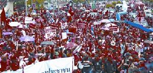 “紅衫軍”反政府示威