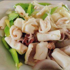 清炒魷魚 清炒魷魚