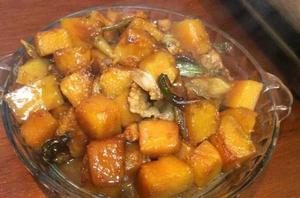 五花肉燉南瓜 五花肉燉南瓜