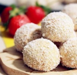 蛋白椰蓉球 蛋白椰蓉球