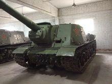 博物館中的我軍ISU152