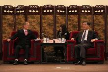 中共中央政治局常委全國政協主席汪洋親切會見孫大文院士