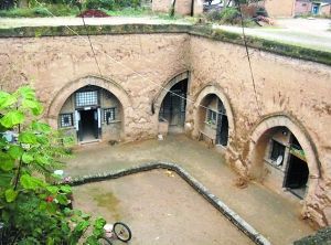 藏在地坑院裡的風景