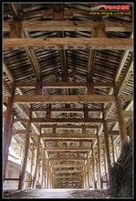 長瀨溪橋，兩端橋堍用塊石砌築。長39.2米