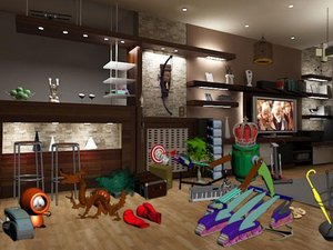 客廳尋雜物2 客廳尋雜物2