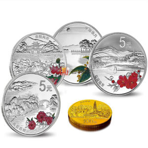 杭州西湖金銀幣 杭州西湖金銀幣