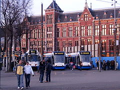 （圖）荷蘭阿姆斯特丹的電車